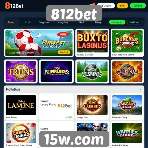Análise de jogos disponíveis no site 812bet